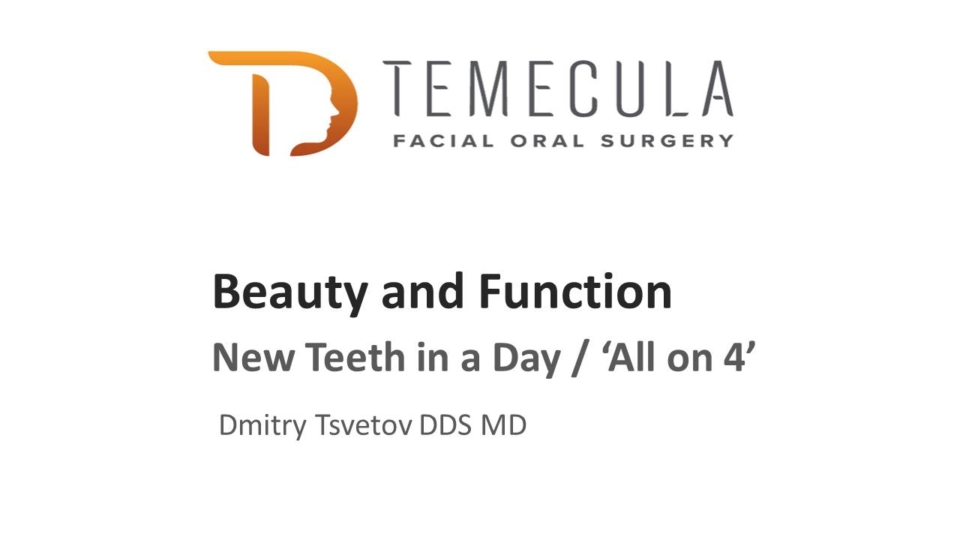 All-on-4 Presentation - all on 4 dental implants cost temecula