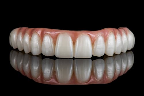 food trapping under all-on-4 teeth causes and solutions
